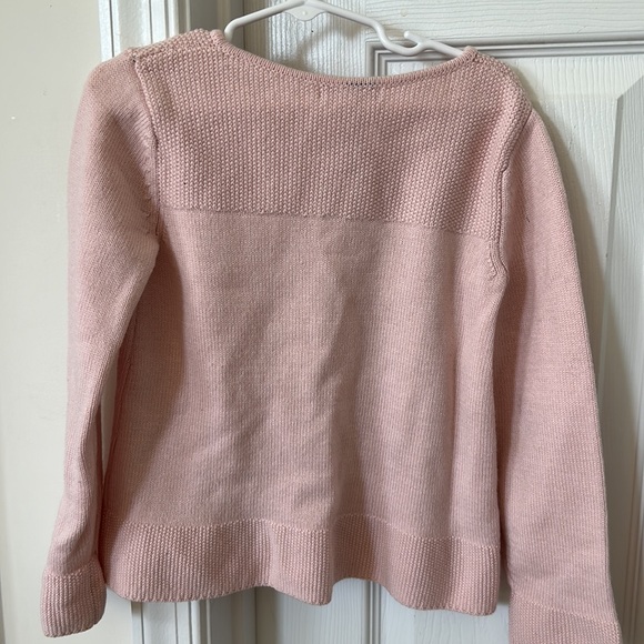 Jacadi Paris Girls Pink Sweater - Picture 5 of 6